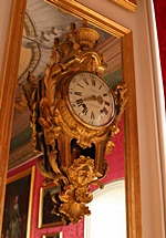ルンダーレ宮殿内の時計
