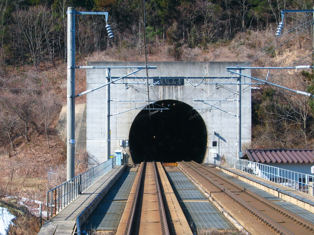 青函トンネル青森側入口