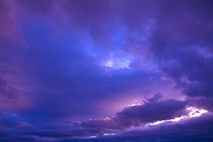 紫雲の移ろい