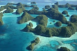 小さな島が並ぶ南国の楽園パラオ